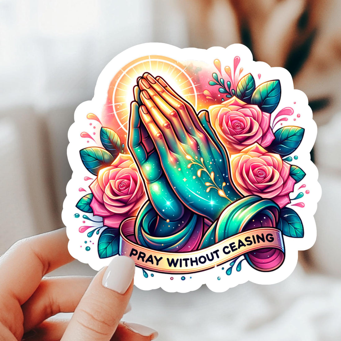 Heavenly Hands & Roses: Your Daily Dose of Kawaii Inspiration! 🌸🙏