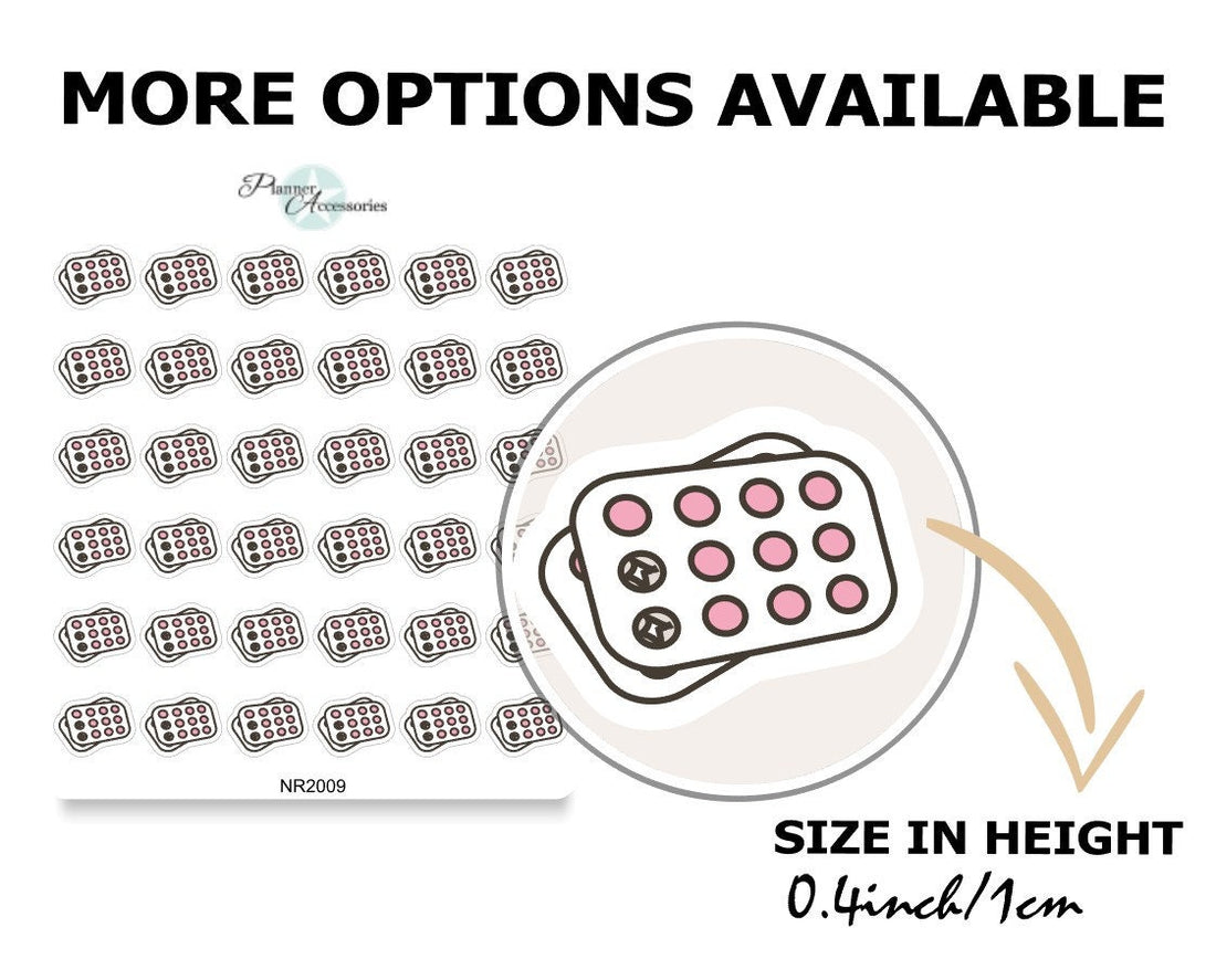 Pill-ing Up the Fun: New Medication Stickers Are Here! 💊✨